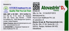 Atovastrin D3 Tablet 10